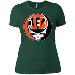 Cincinnati Bengals Grateful Dead Steal Your Face Football Nfl Shirts Women Cotton T-Shirt