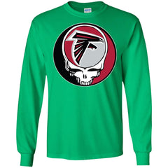 Atlanta Falcons Grateful Dead Steal Your Face Football Nfl Shirts Men Long Sleeve Shirt Men Long Sleeve Shirt - parenttees