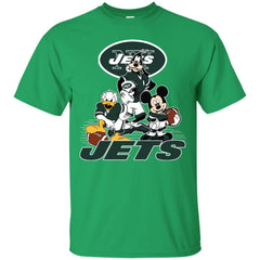 Mickey Mouse New York Jets American Football Nfl Sports Shirt Men Cotton T-Shirt Men Cotton T-Shirt - parenttees