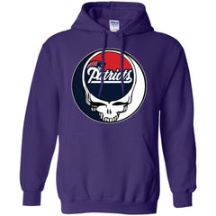 New England Patriots Grateful Dead Steal Your Face Football Nfl Shirts Pullover Hoodie Sweatshirt Pullover Hoodie Sweatshirt - parenttees