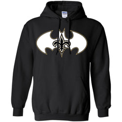 We Are The New Orleans Saints Batman Nfl Mashup Pullover Hoodie Sweatshirt