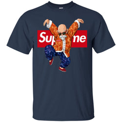 Supreme Kame Turtle Dragon Ball T-shirt Men Cotton T-Shirt