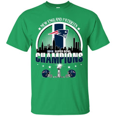 Nfl – New England Patriots 2019 Super Bowl Champions Football Men Cotton T-Shirt Men Cotton T-Shirt - parenttees