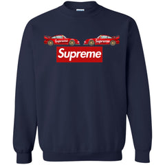 Best Supreme Car T-shirt Crewneck Pullover Sweatshirt Crewneck Pullover Sweatshirt - parenttees