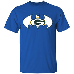 We Are The Green Bay Packers Batman Nfl Mashup Men Cotton T-Shirt Men Cotton T-Shirt - parenttees