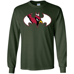 We Are The Arizona Cardinals Batman Nfl Mashup Men Long Sleeve Shirt Men Long Sleeve Shirt - parenttees