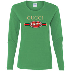 Gucci Bugatti T-shirt Women Long Sleeve Shirt Women Long Sleeve Shirt - parenttees