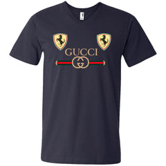 Best Gucci Ferrari New T-shirt Men V-Neck T-Shirt Men V-Neck T-Shirt - parenttees