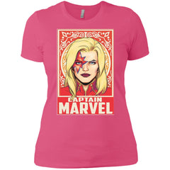 Captain Marvel Ornament Women Cotton T-Shirt Women Cotton T-Shirt - parenttees