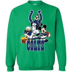 Mickey Mouse Indianapolis Colts American Football Nfl Sports Shirt Crewneck Pullover Sweatshirt Crewneck Pullover Sweatshirt - parenttees