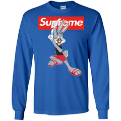 Supreme Rabbit Cute Stylelist T-shirt Men Long Sleeve Shirt Men Long Sleeve Shirt - parenttees