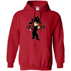 Goku Adidas Black T-shirt Pullover Hoodie Sweatshirt Pullover Hoodie Sweatshirt - parenttees