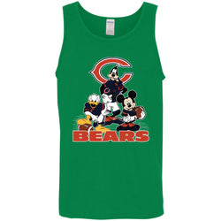 Mickey Mouse Chicago Bears American Football Nfl Sports Shirt Men Cotton Tank