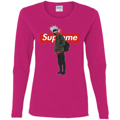 Supreme Naruto Funny Style T-shirt Women Long Sleeve Shirt Women Long Sleeve Shirt - parenttees