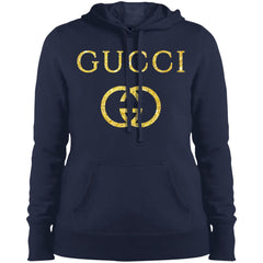 Gucci Logo Vintage Inspired Women Hooded Sweatshirt Women Hooded Sweatshirt - parenttees