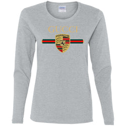 New Gucci Porsche Shirt Women Long Sleeve Shirt