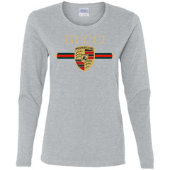 New Gucci Porsche Shirt Women Long Sleeve Shirt Women Long Sleeve Shirt - parenttees