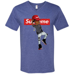 Supreme Marquese Scott T-shirt Men V-Neck T-Shirt Men V-Neck T-Shirt - parenttees