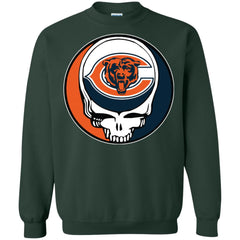 Chicago Bears Grateful Dead Steal Your Face Football Nfl Shirts Crewneck Pullover Sweatshirt Crewneck Pullover Sweatshirt - parenttees