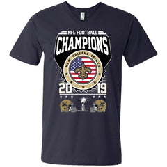 Nfl – Football Champions New Orleans Saints Super Bowl 2019 Men V-Neck T-Shirt Men V-Neck T-Shirt - parenttees