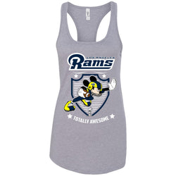 Nfl – Los Angeles Rams Totally Awesome Mickey Mouse Super Bowl 2019 Football Women Tank Top