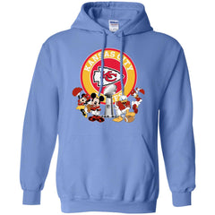 Nfl – Kansas City Chiefs Super Bowl 2019 Mickey Mouse Minnie Mouse Donald Duck Daisy Duck Football Pullover Hoodie Sweatshirt Pullover Hoodie Sweatshirt - parenttees