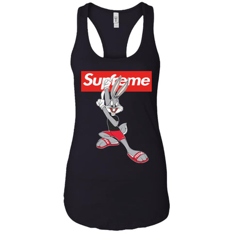 Supreme Rabbit Cute Stylelist T-shirt Women Tank Top Black / X-Small Women Tank Top - parenttees