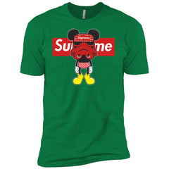 Supreme Robot Mickey Hot T-shirt Men Short Sleeve T-Shirt Men Short Sleeve T-Shirt - parenttees