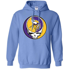 Minnesota Vikings Grateful Dead Steal Your Face Football Nfl Shirts Pullover Hoodie Sweatshirt Pullover Hoodie Sweatshirt - parenttees