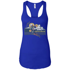 Marvel Captain Marvel Flight Clouds Vintage Women Tank Top Women Tank Top - parenttees