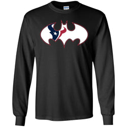 We Are The Houston Texans Batman Nfl Mashup Men Long Sleeve Shirt