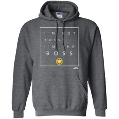 Captain Marvel Not Bossy I'm The Boss Pullover Hoodie Sweatshirt Pullover Hoodie Sweatshirt - parenttees