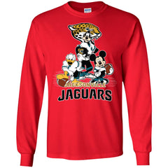 Mickey Mouse Jacksonville Jaguar American Football Nfl Sports Shirt Men Long Sleeve Shirt Men Long Sleeve Shirt - parenttees