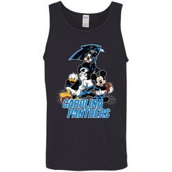 Mickey Mouse Carolina Panthers American Football Nfl Sports Shirt Men Cotton Tank