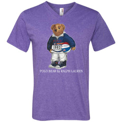 Ralph Lauren Polo Bear T-shirt Men V-Neck T-Shirt Men V-Neck T-Shirt - parenttees