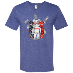 Supreme Lego Robot T-shirt Men V-Neck T-Shirt Men V-Neck T-Shirt - parenttees