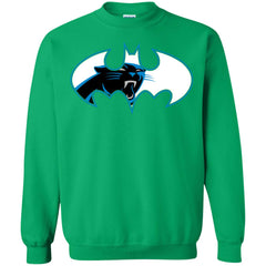 We Are The Carolina Panthers Batman Nfl Mashup Crewneck Pullover Sweatshirt Crewneck Pullover Sweatshirt - parenttees