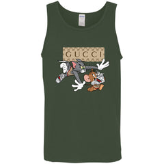 Gucci Tom And Jerry Cartoon T-shirt Men Cotton Tank Men Cotton Tank - parenttees