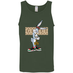 Best Gucci Rabbit T-shirt Men Cotton Tank Men Cotton Tank - parenttees