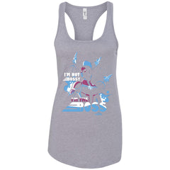 Captain Marvel I'm The Boss Space Blue Red Women Tank Top Women Tank Top - parenttees