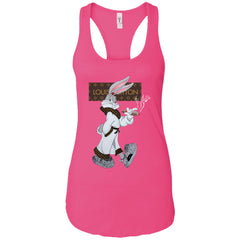 Louis Vuitton Rabbit Smoking Shirt Women Tank Top Women Tank Top - parenttees