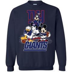 Mickey Mouse New York Giants American Football Nfl Sports Shirt Crewneck Pullover Sweatshirt Crewneck Pullover Sweatshirt - parenttees