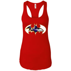 We Are The Baltimore Ravens Batman Nfl Mashup Women Tank Top Women Tank Top - parenttees