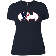 We Are The Houston Texans Batman Nfl Mashup Women Cotton T-Shirt Women Cotton T-Shirt - parenttees