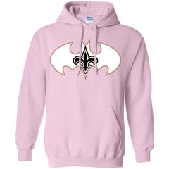 We Are The New Orleans Saints Batman Nfl Mashup Pullover Hoodie Sweatshirt Pullover Hoodie Sweatshirt - parenttees