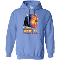 Captain Marvel Bold Sunset Portrait Pullover Hoodie Sweatshirt Pullover Hoodie Sweatshirt - parenttees