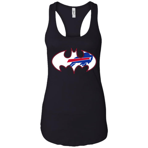 We Are The Buffalo Bills Batman Nfl Mashup Women Tank Top Black / X-Small Women Tank Top - parenttees