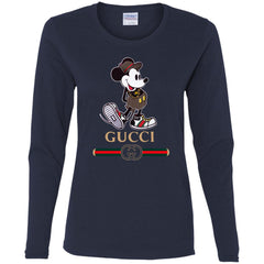Gucci Mickey Kitty Beauty T-shirt Women Long Sleeve Shirt Women Long Sleeve Shirt - parenttees