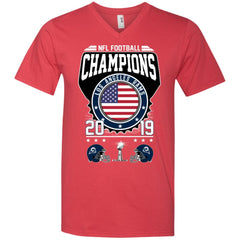 Nfl – Football Champions Los Angeles Rams Super Bowl 2019 Men V-Neck T-Shirt Men V-Neck T-Shirt - parenttees