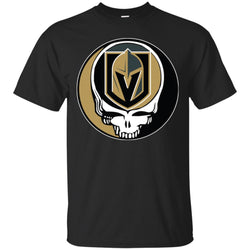 Vegas Golden Knights Grateful Dead Steal Your Face Hockey Nhl Shirts Men Cotton T-Shirt